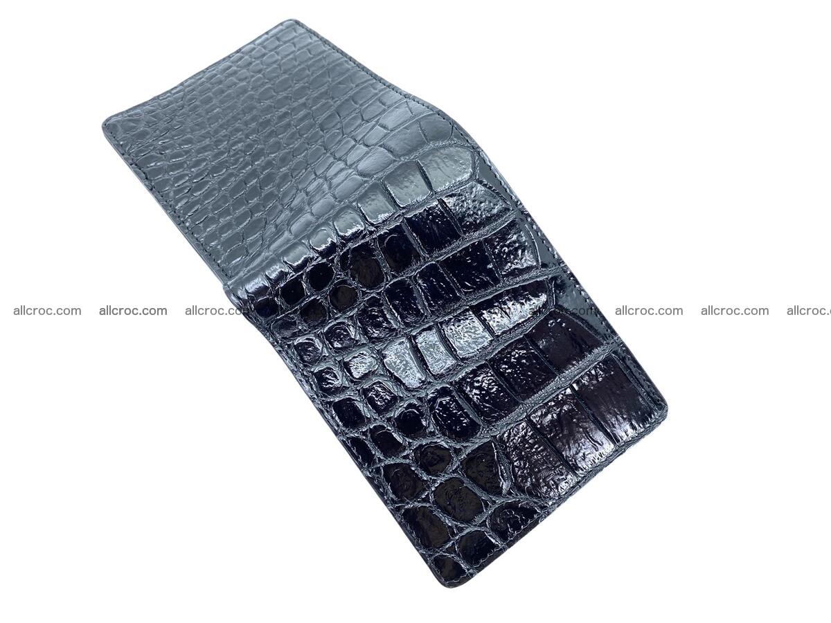 Crocodile skin small wallet 1659 Foto 6