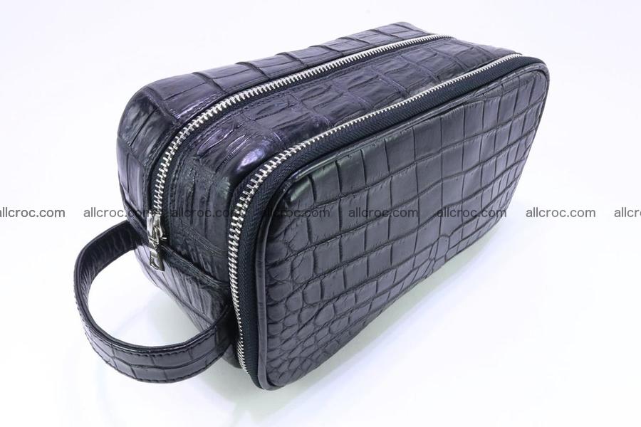 Crocodile skin toiletry bag 365