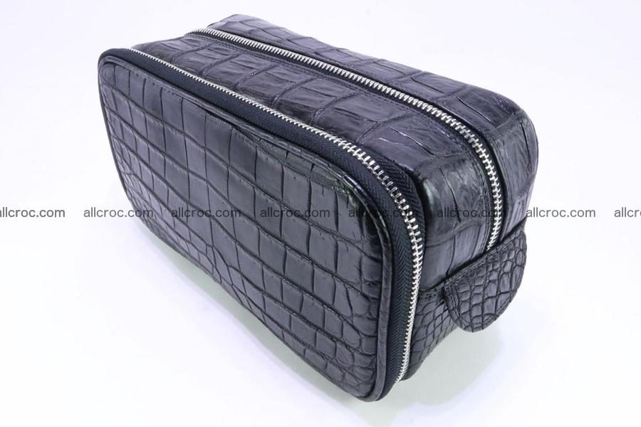 Crocodile skin toiletry bag 365