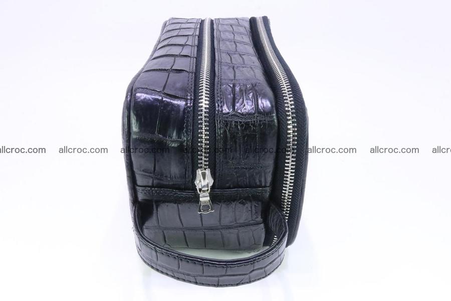 Crocodile skin toiletry bag 365