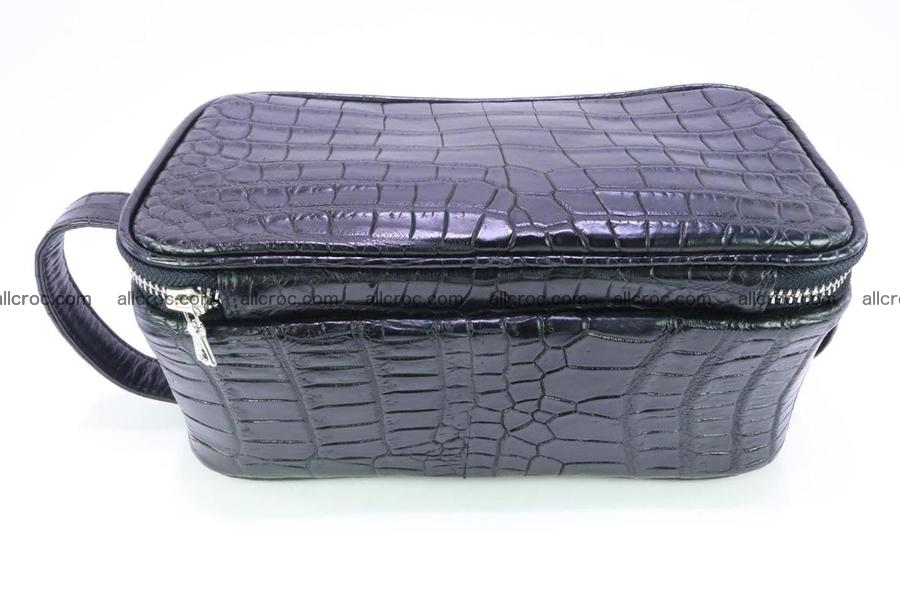 Crocodile skin toiletry bag 365