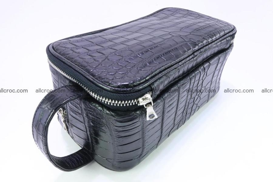 Crocodile skin toiletry bag 365