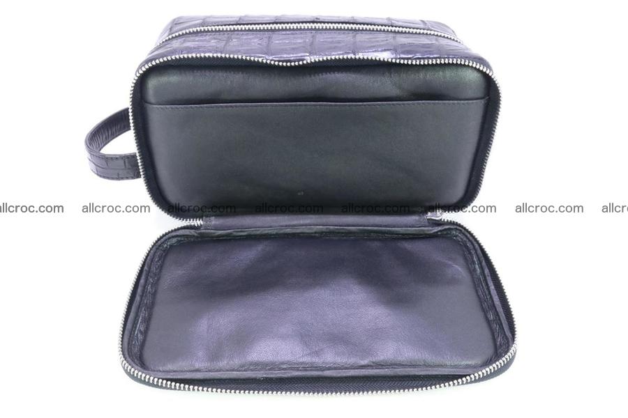 Crocodile skin toiletry bag 365