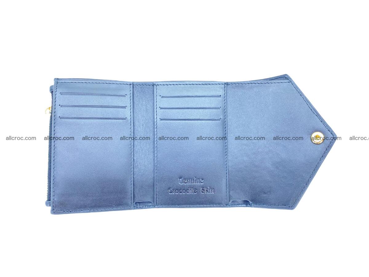 Crocodile skin vertical wallet 1666 Foto 9