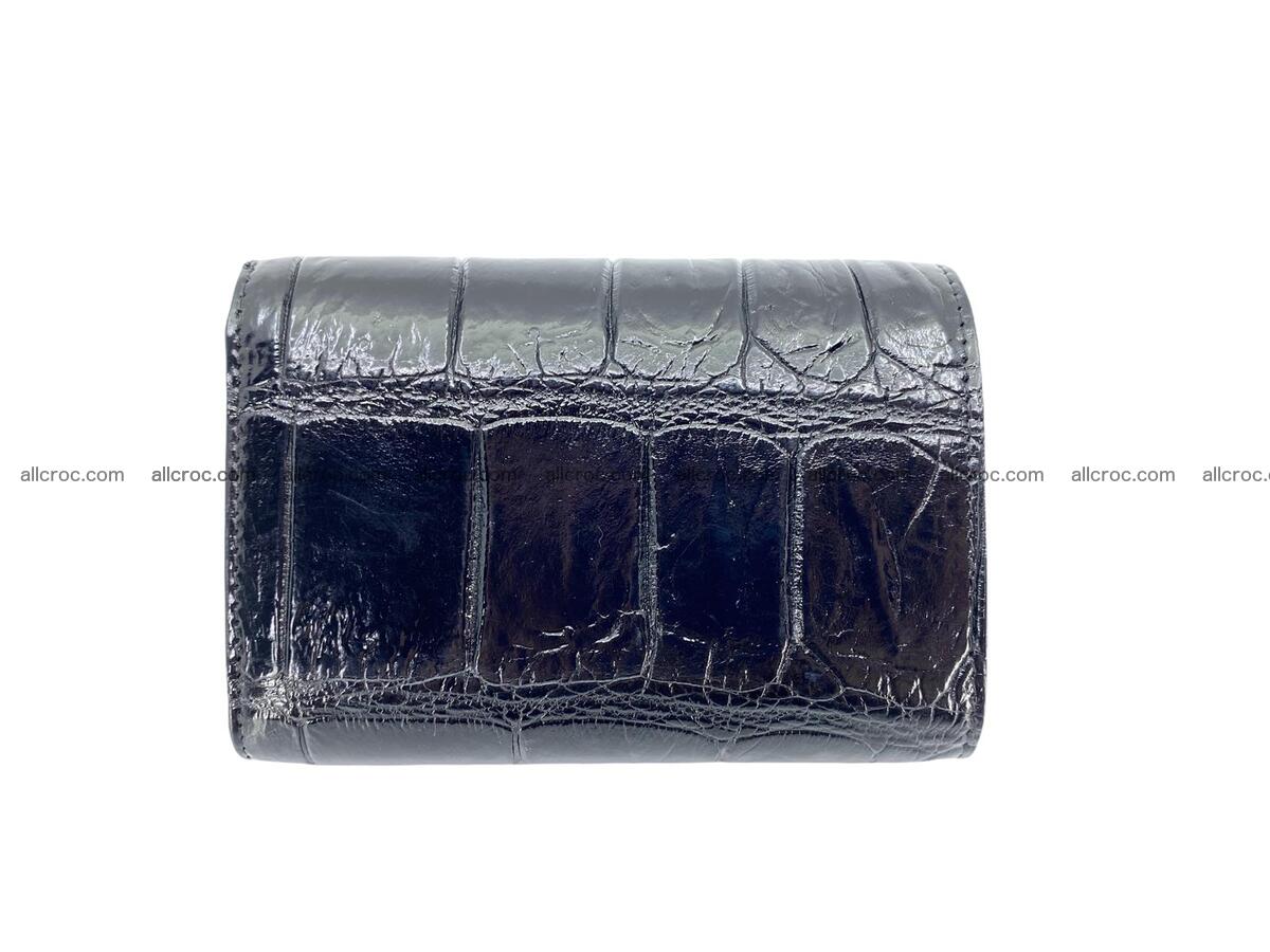 Crocodile skin vertical wallet 1666 Foto 3