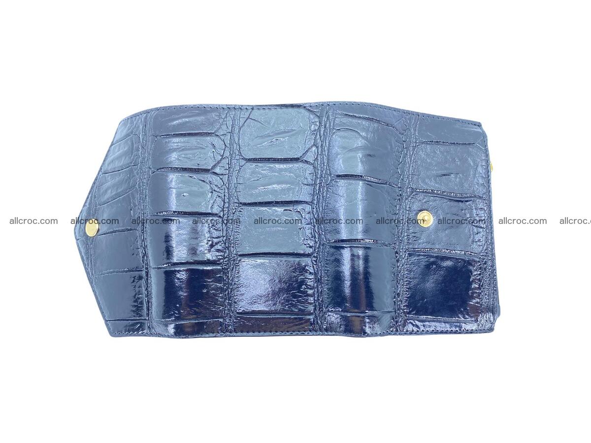 Crocodile skin vertical wallet 1666 Foto 6
