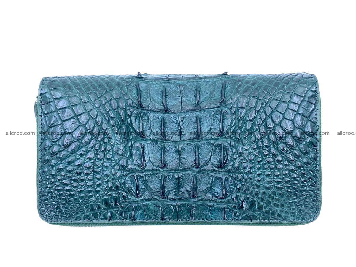 Crocodile skin wallet 2-zips 2259 Foto 2