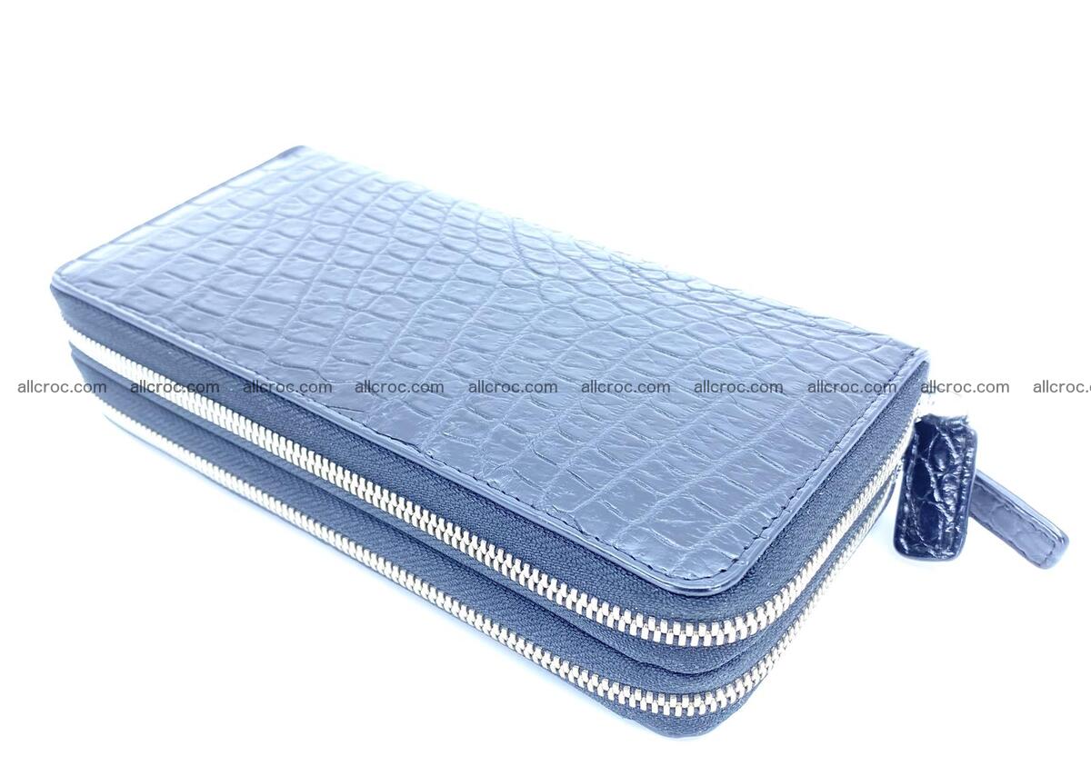Crocodile skin wallet 2-zips 1318 Foto 3