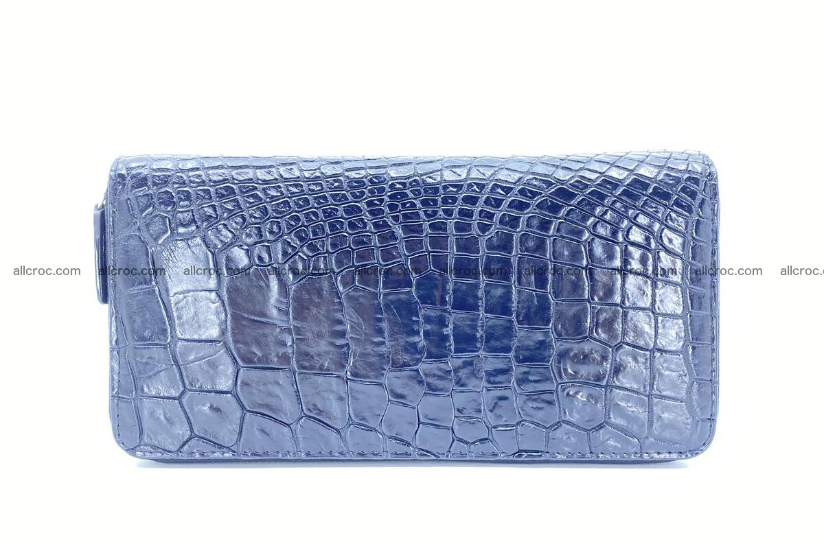 Crocodile skin wallet 2-zips 1318 Foto 4