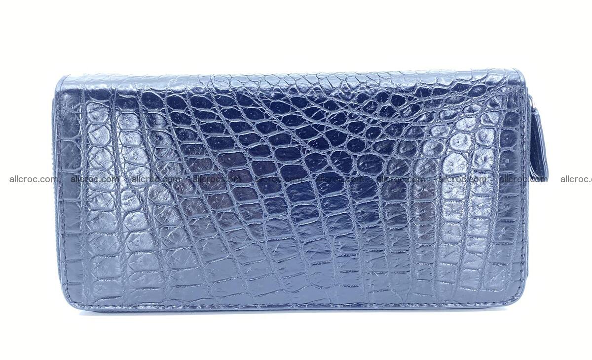 Crocodile skin wallet 2-zips 1318 Foto 5