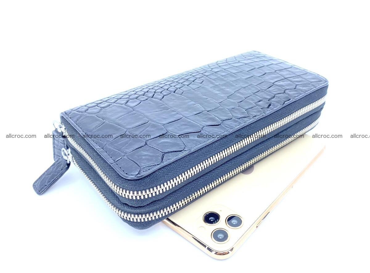 Crocodile skin wallet 2-zips 1318 Foto 0
