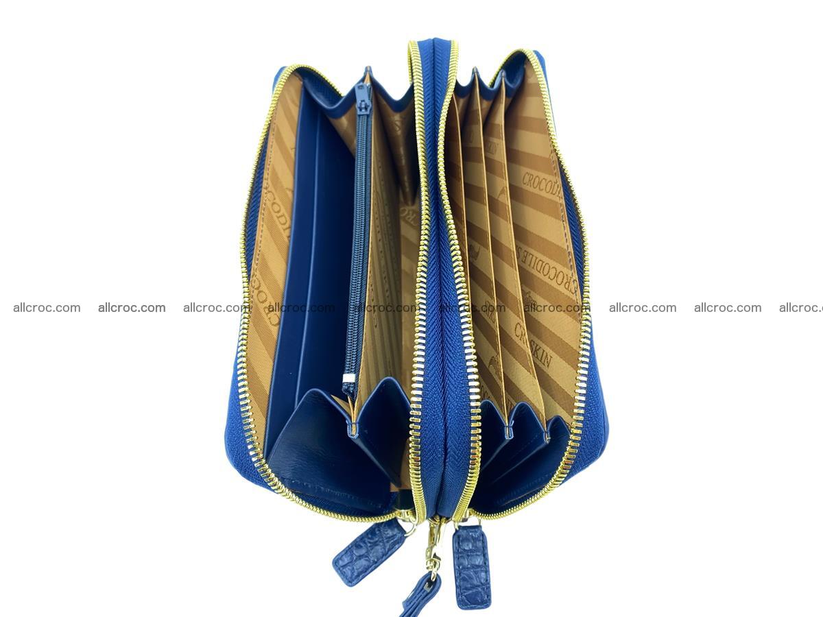 Crocodile skin wallet 2-zips 2246 Foto 2