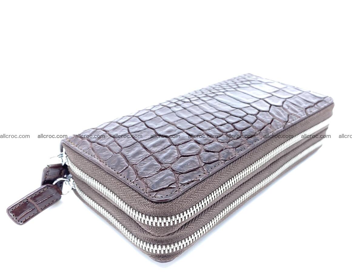 Crocodile skin wallet 2-zips 1317 Foto 1