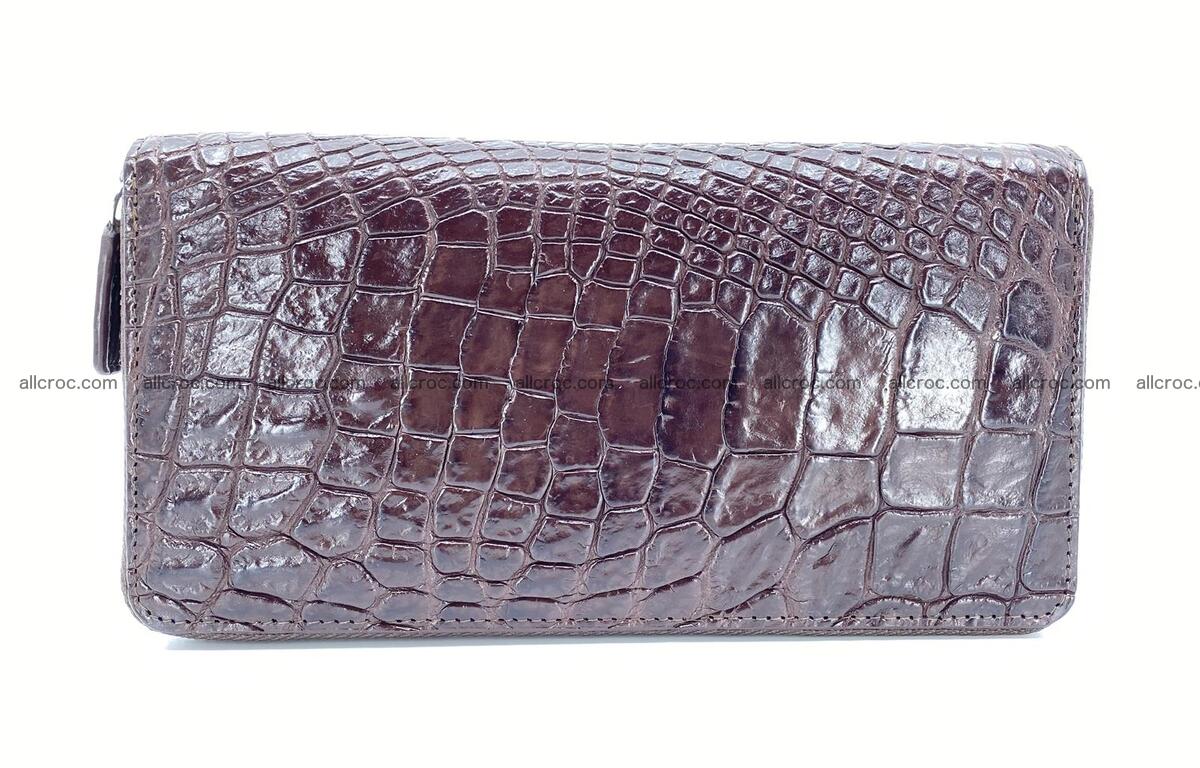 Crocodile skin wallet 2-zips 1317 Foto 4