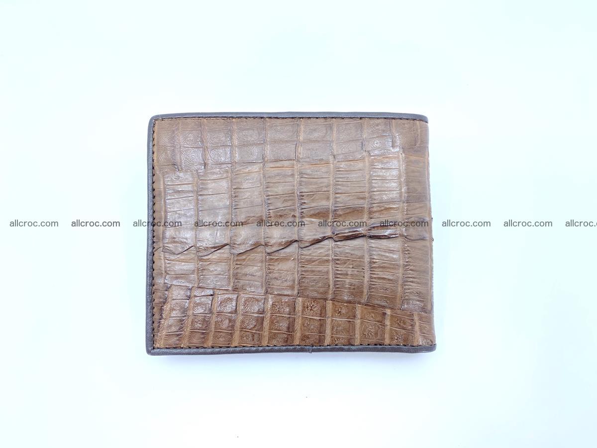 Crocodile skin wallet billfold small 1107 Foto 2