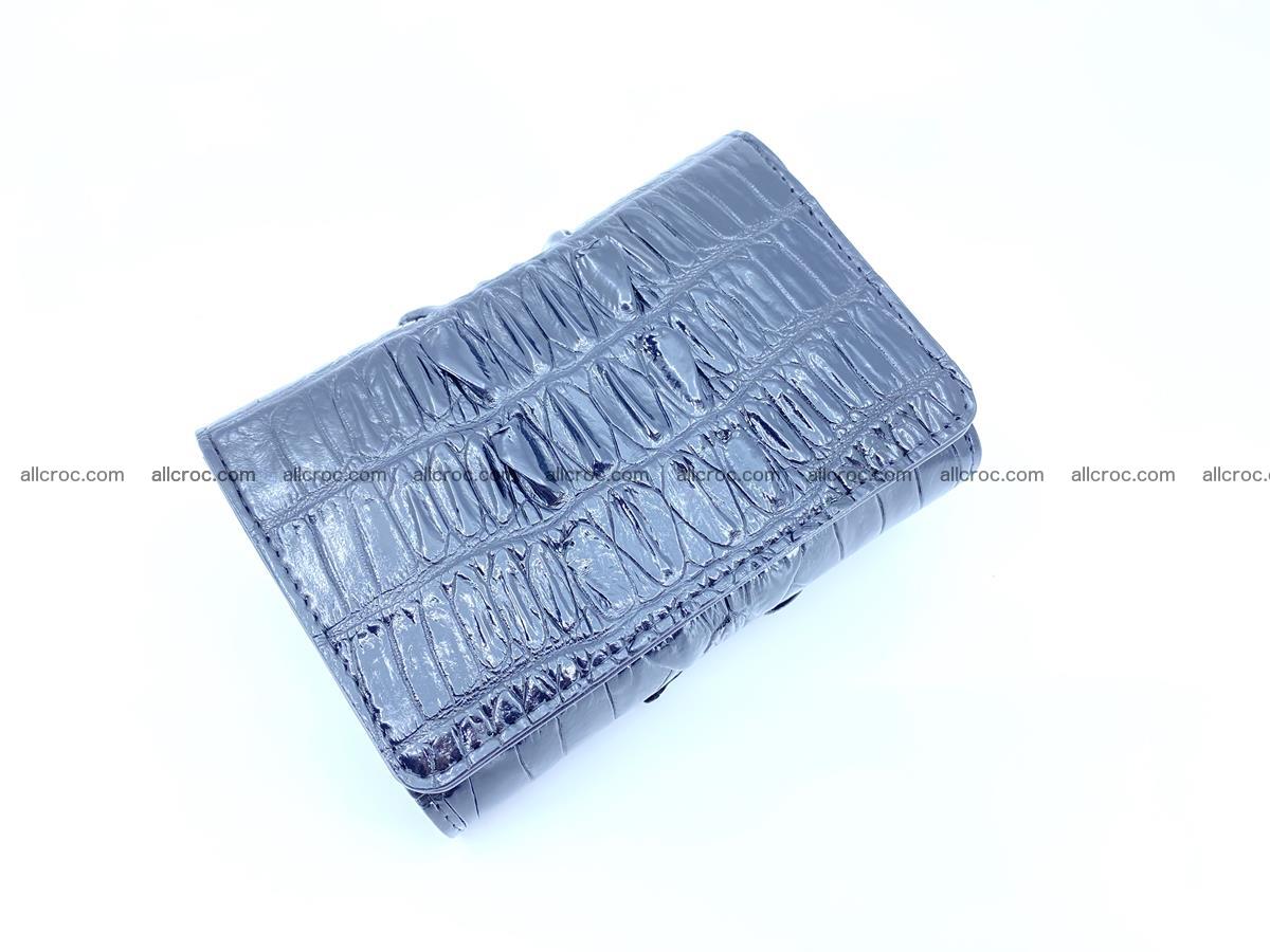 Crocodile skin wallet for women 405 Foto 3