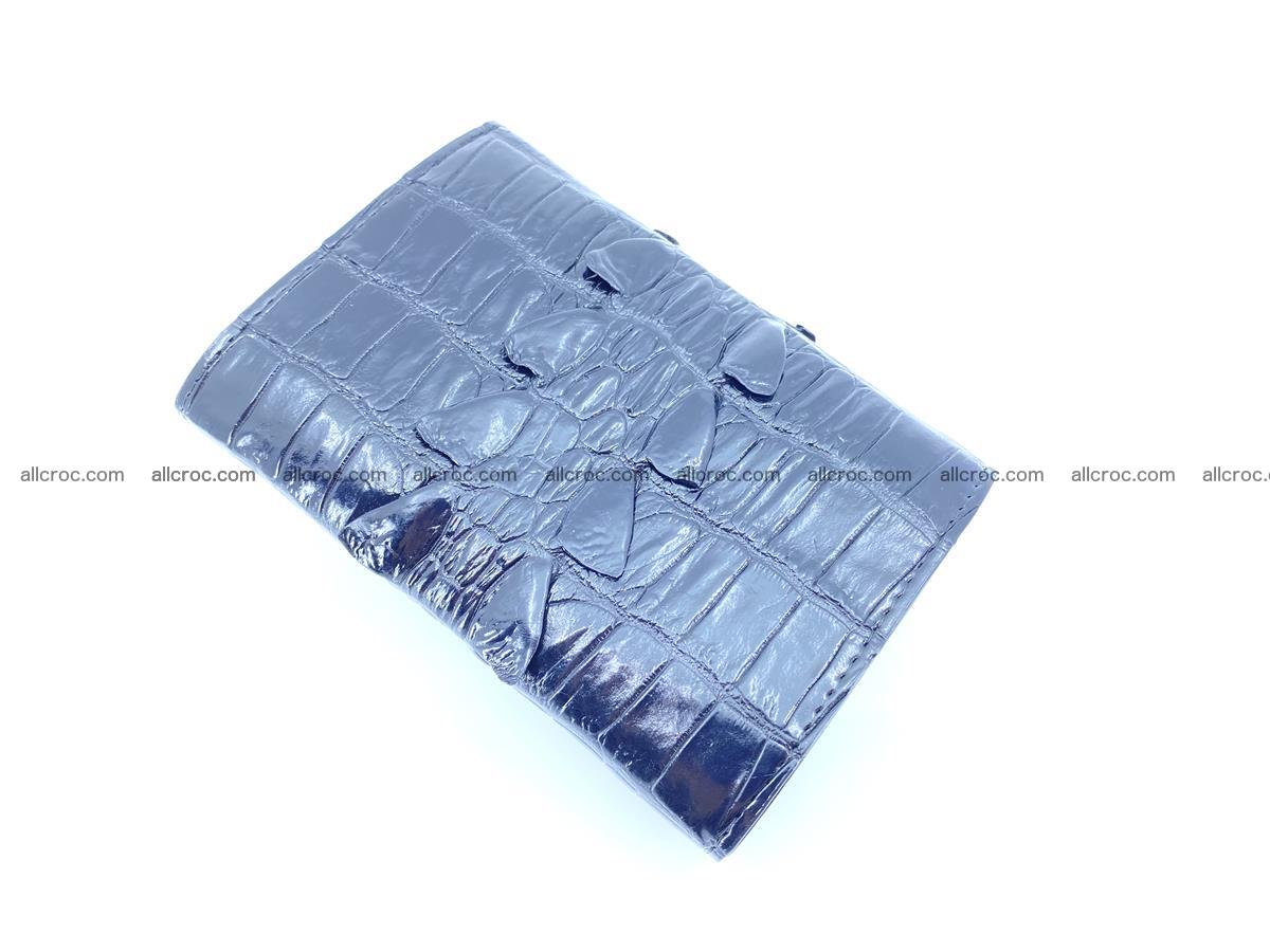 Crocodile skin wallet for women 405 Foto 4
