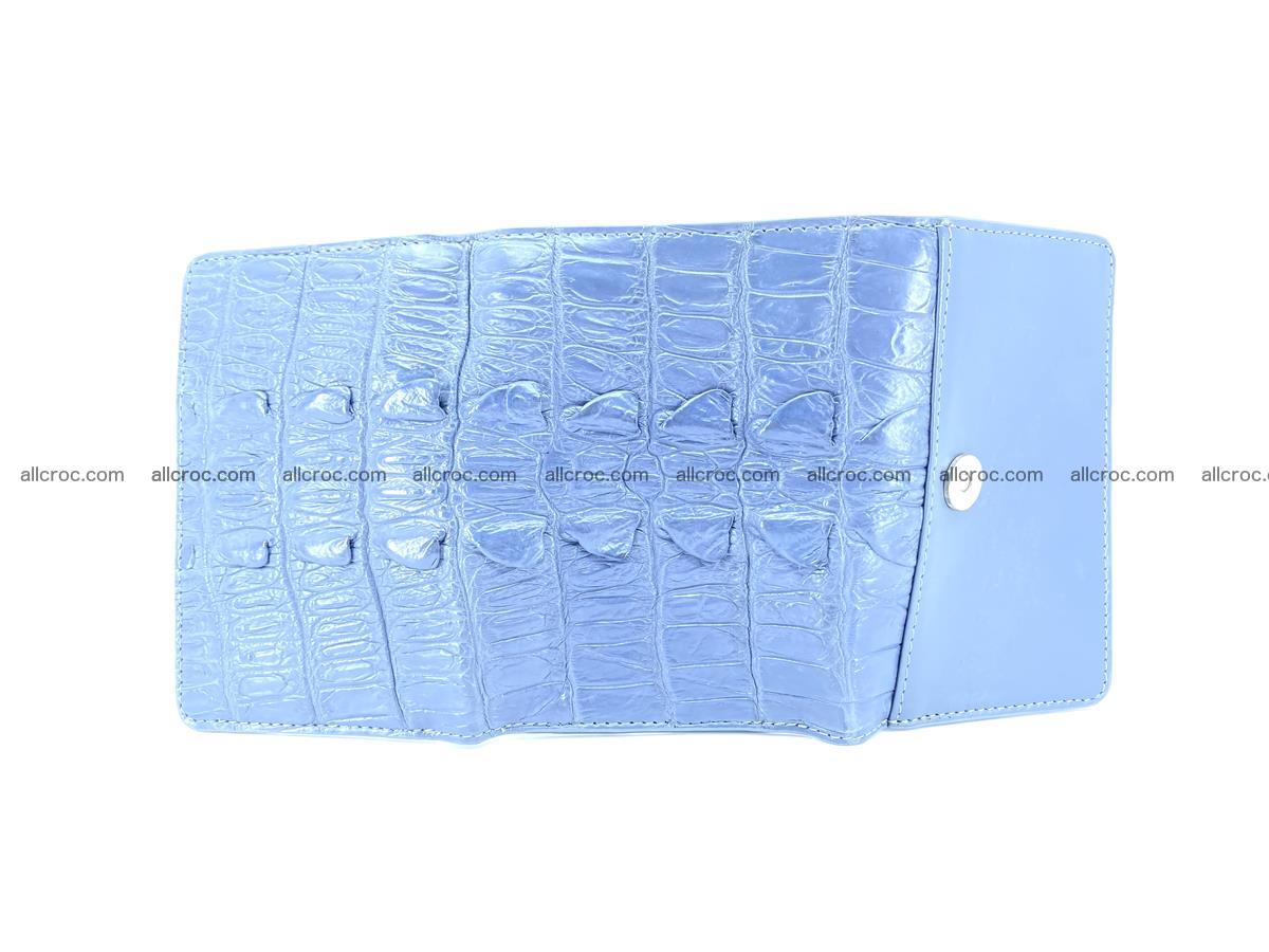 Crocodile skin wallet for women 402 Foto 4