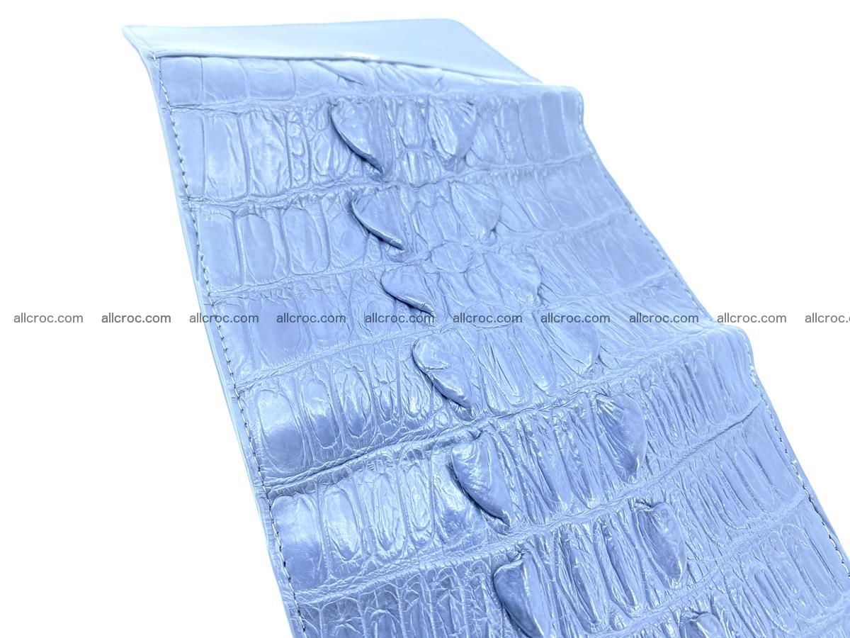 Crocodile skin wallet for women 402 Foto 5