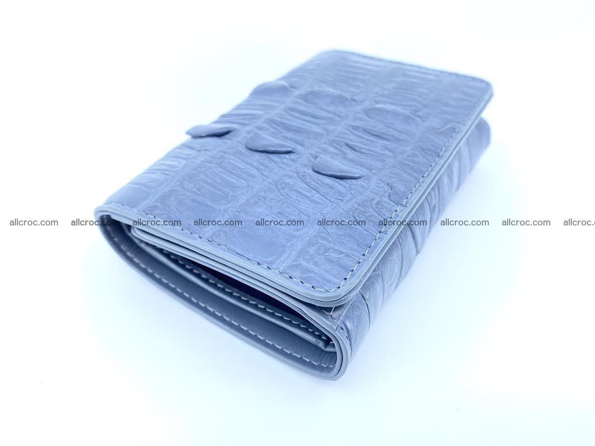 Crocodile skin wallet for women 402 Foto 2