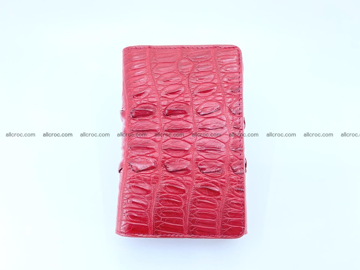Crocodile skin wallet for women 398 Foto 4