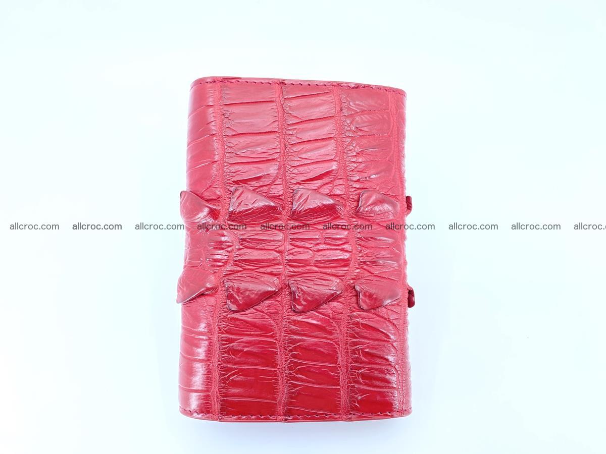 Crocodile skin wallet for women 398 Foto 5
