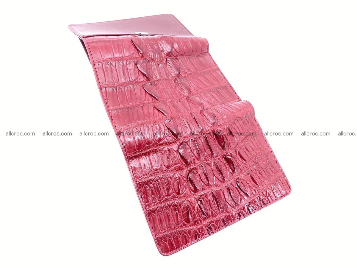 Crocodile skin wallet for women 398 Foto 8