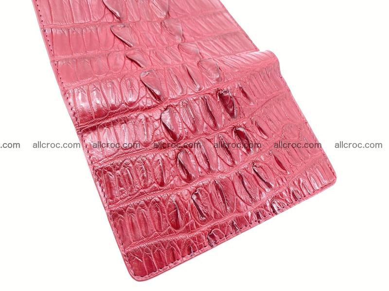 Crocodile skin wallet for women 398