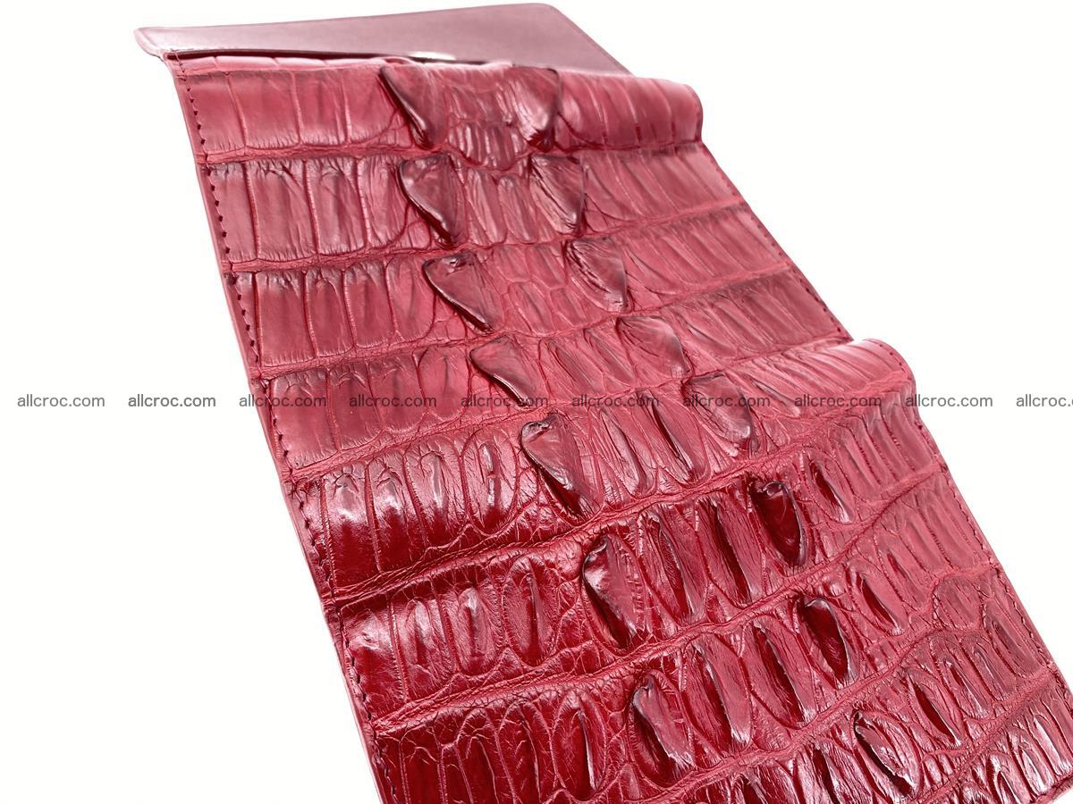 Crocodile skin wallet for women 398 Foto 9