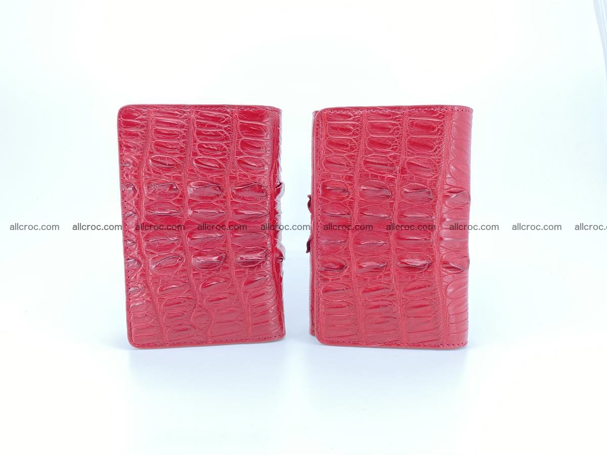 Crocodile skin wallet for women 398 Foto 13