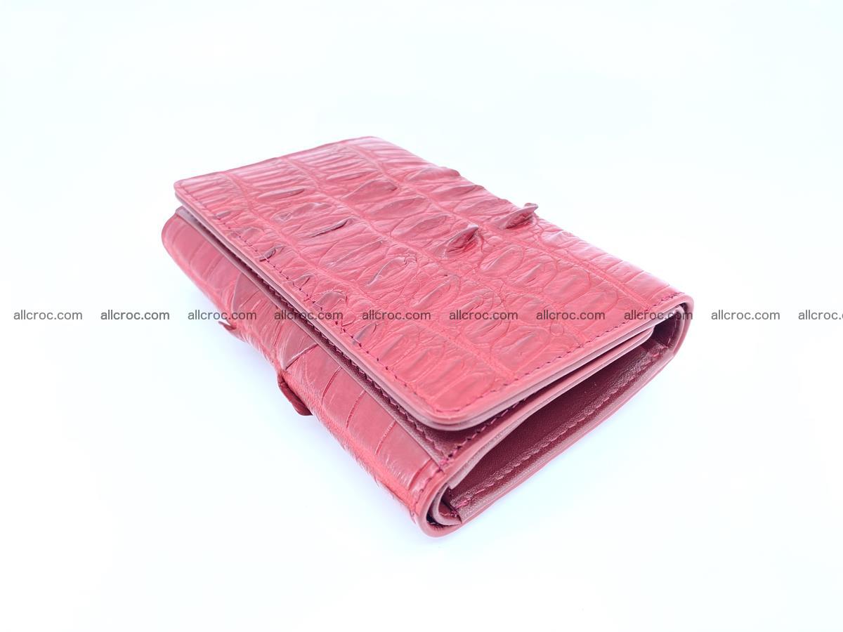 Crocodile skin wallet for women 398 Foto 3