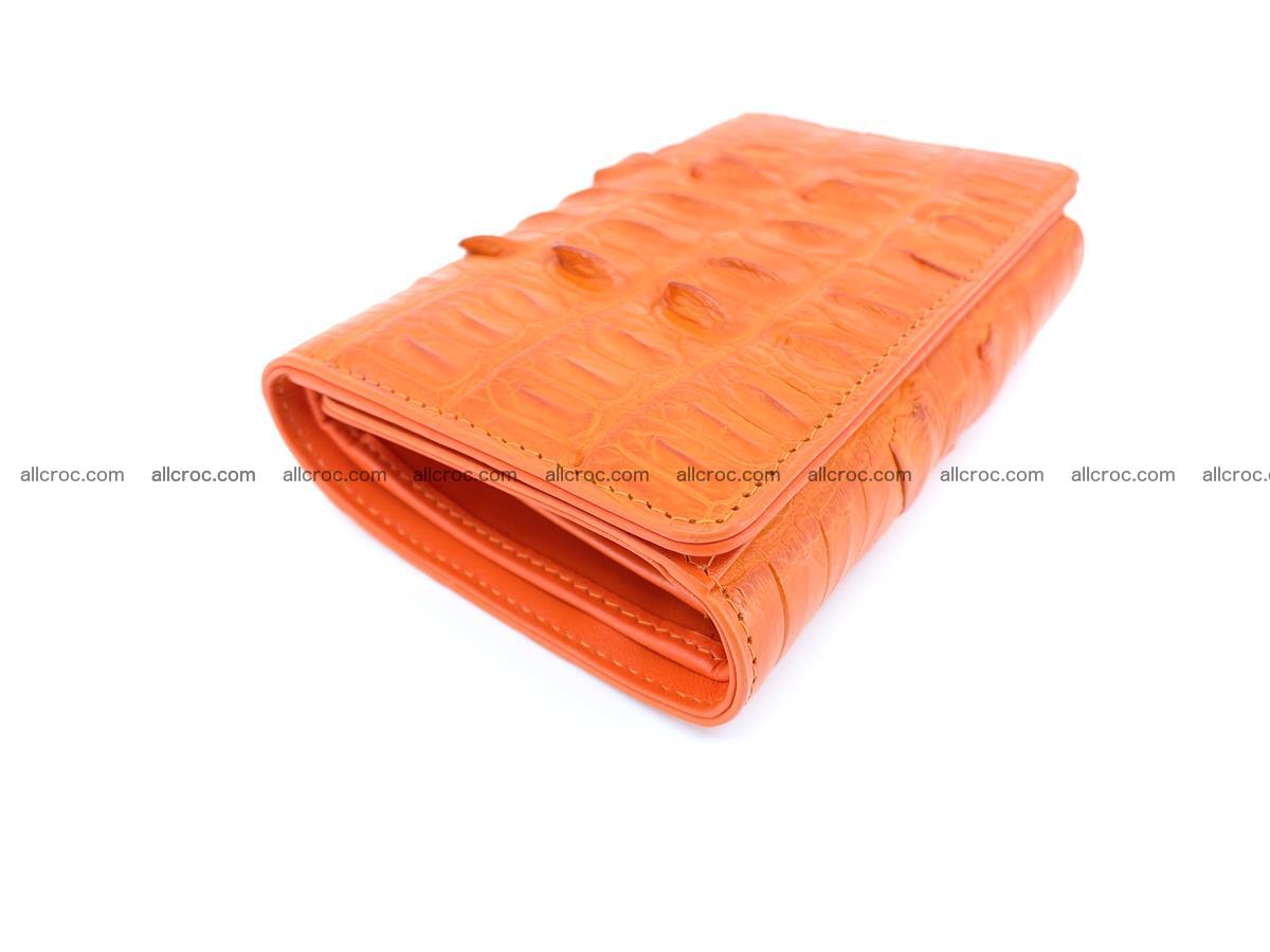 Crocodile skin wallet for women 400 Foto 5