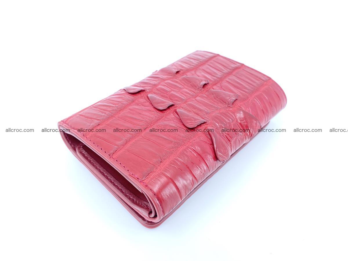 Crocodile skin wallet for women 398 Foto 2