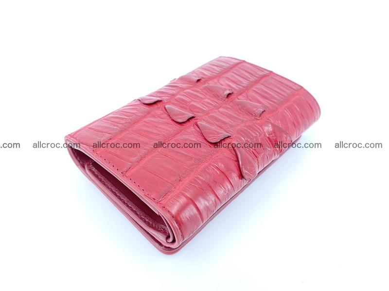Crocodile skin wallet for women 398