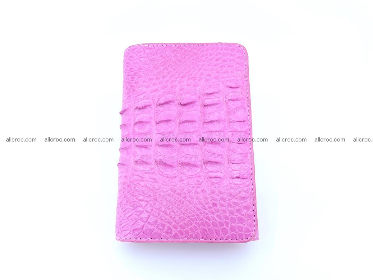 Crocodile skin wallet for women 395 Foto 4
