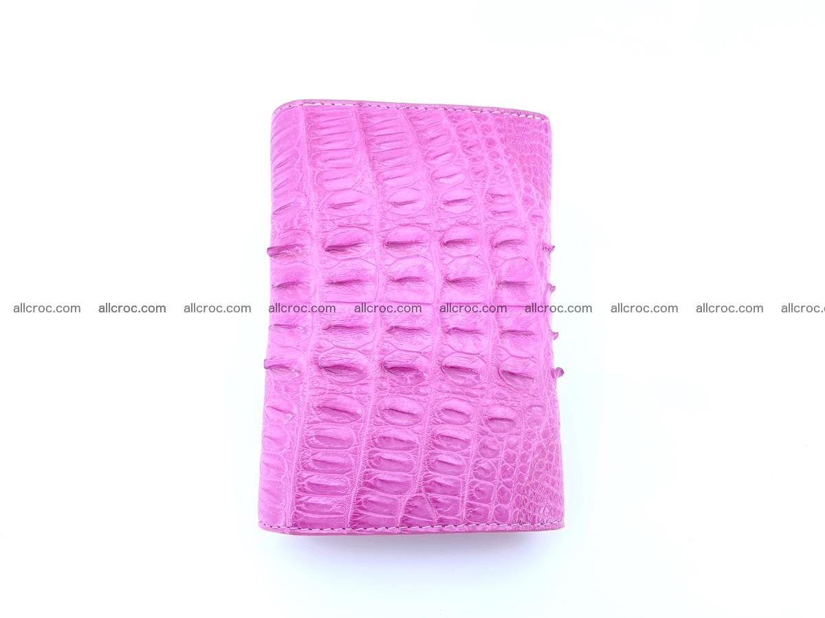 Crocodile skin wallet for women 395 Foto 5