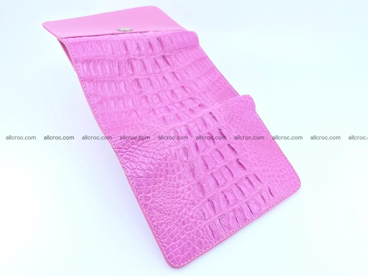 Crocodile skin wallet for women 395 Foto 6
