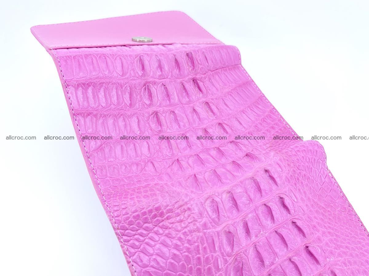 Crocodile skin wallet for women 395 Foto 7
