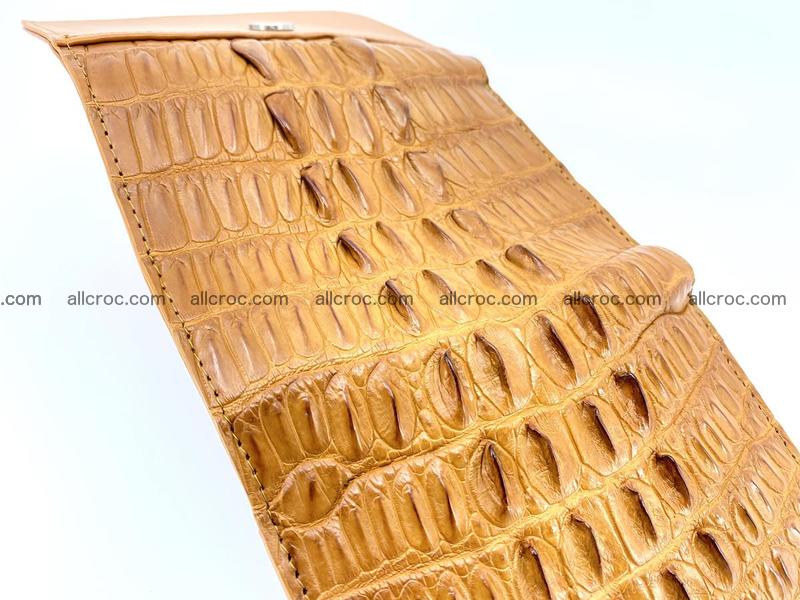 Crocodile skin wallet for women 401