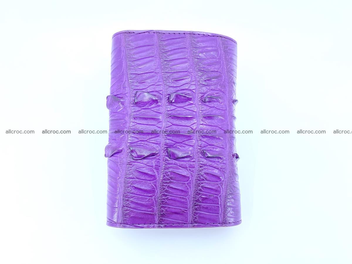Crocodile skin wallet for women 397 Foto 5