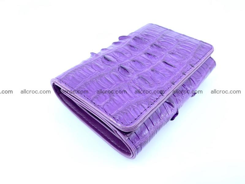 Crocodile skin wallet for women 397