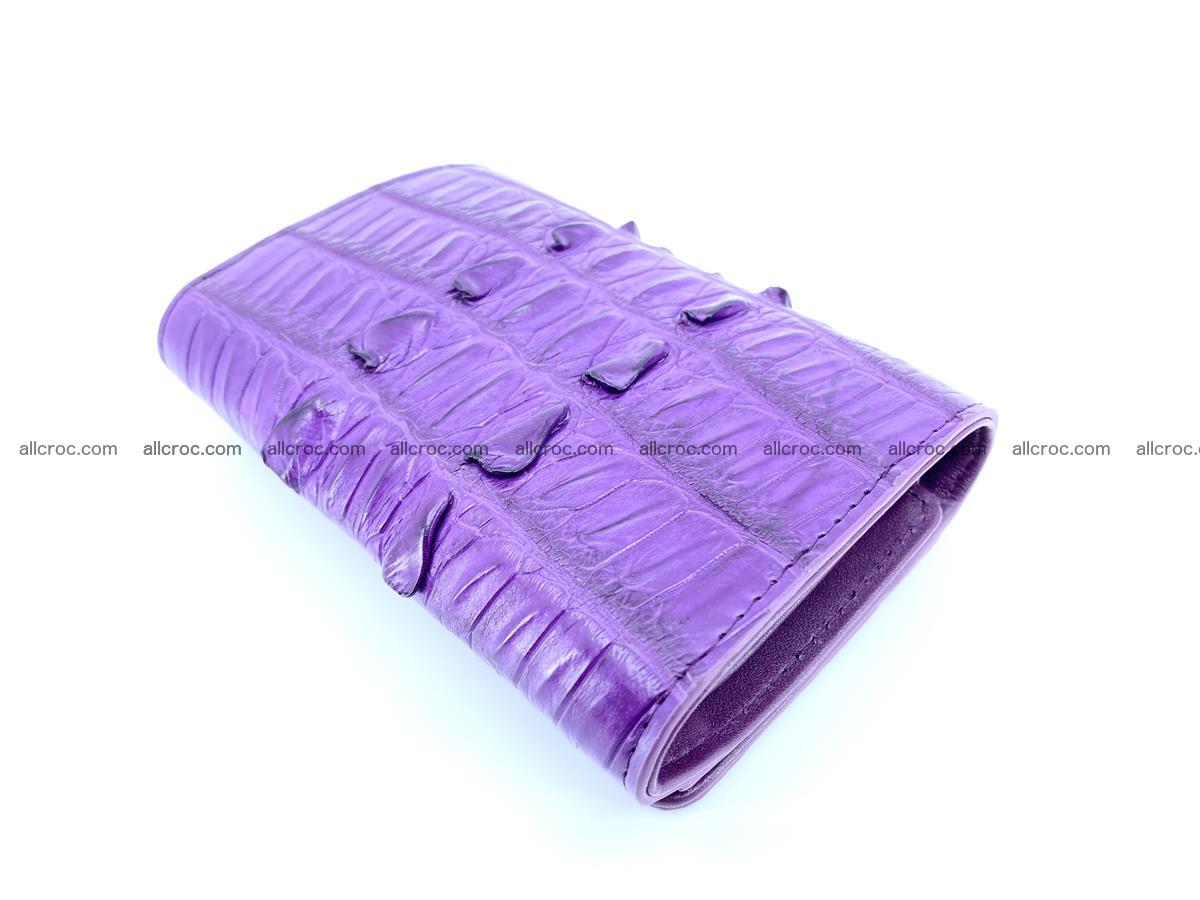 Crocodile skin wallet for women 397 Foto 3