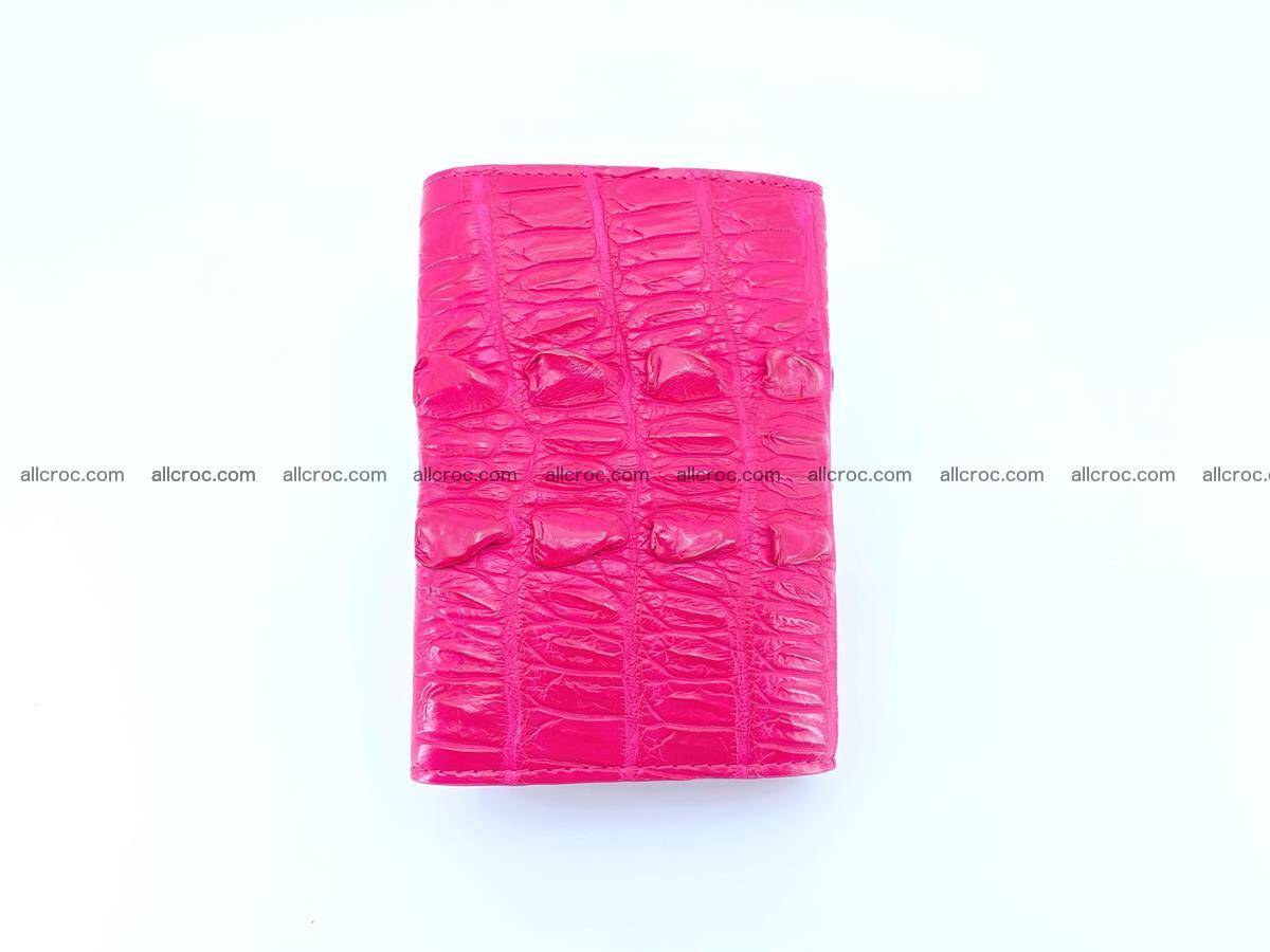 Crocodile skin wallet for women 396 Foto 3