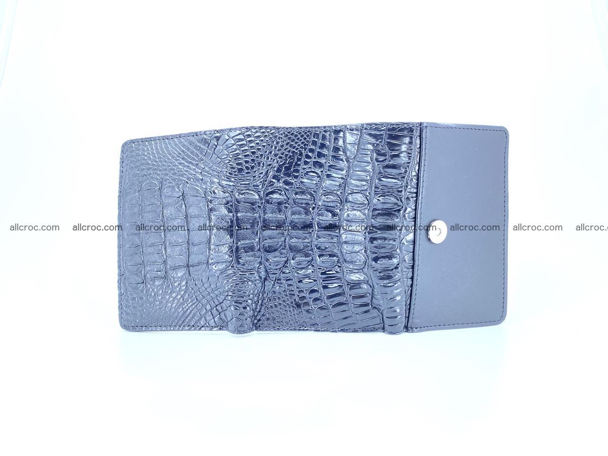 Crocodile skin wallet for women 405 Foto 7