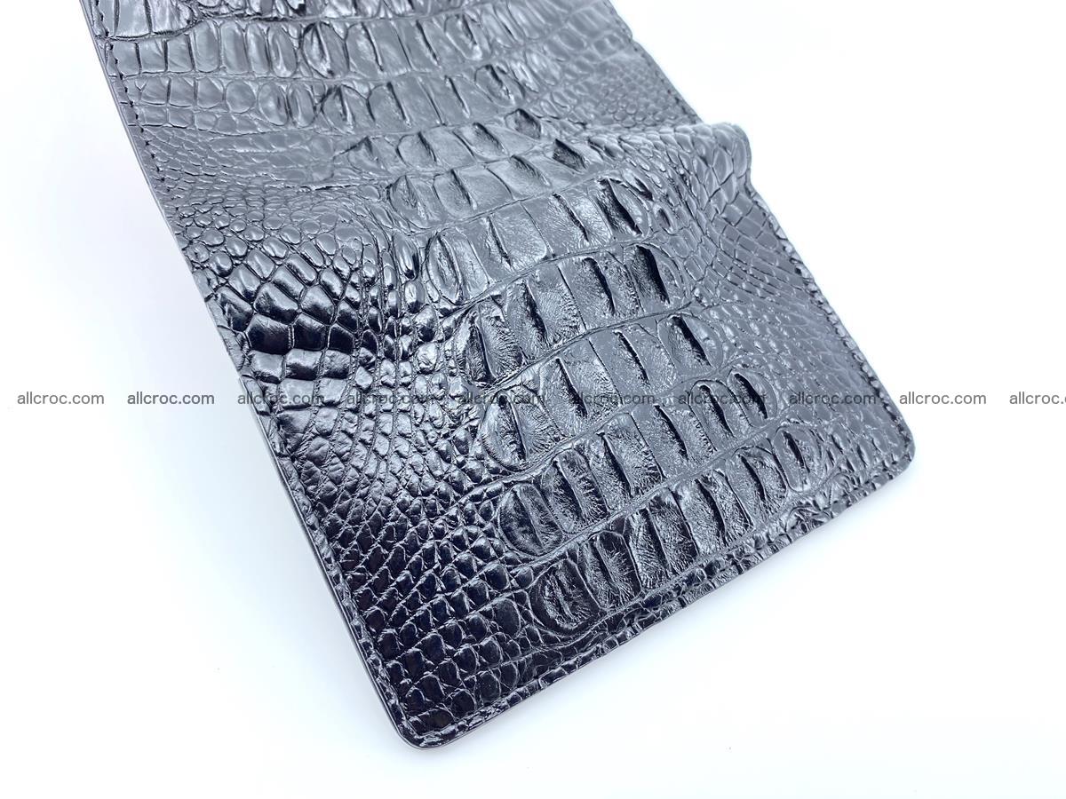 Crocodile skin wallet for women 405 Foto 10