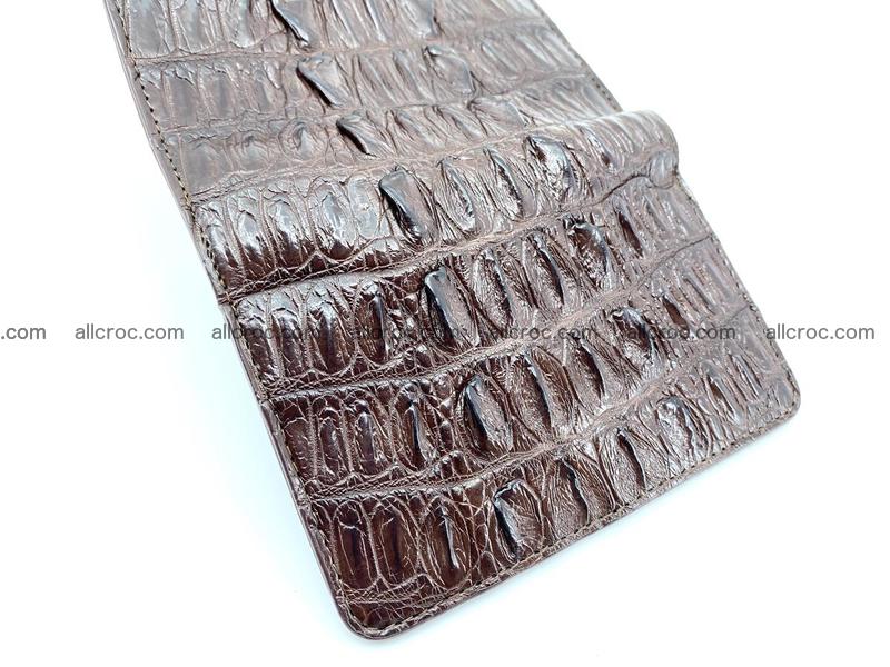 Crocodile skin wallet for women 404