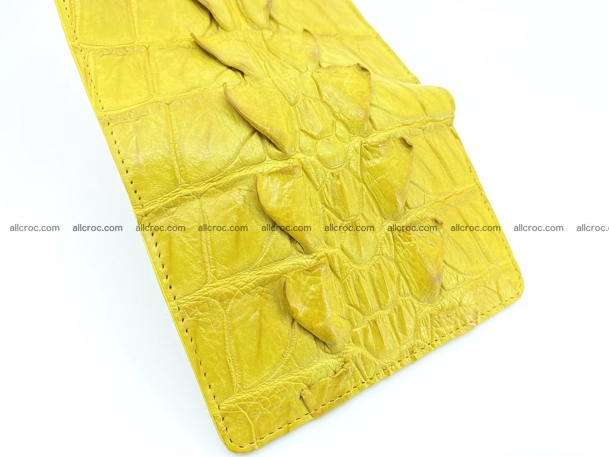 Crocodile skin wallet for women 399 Foto 8