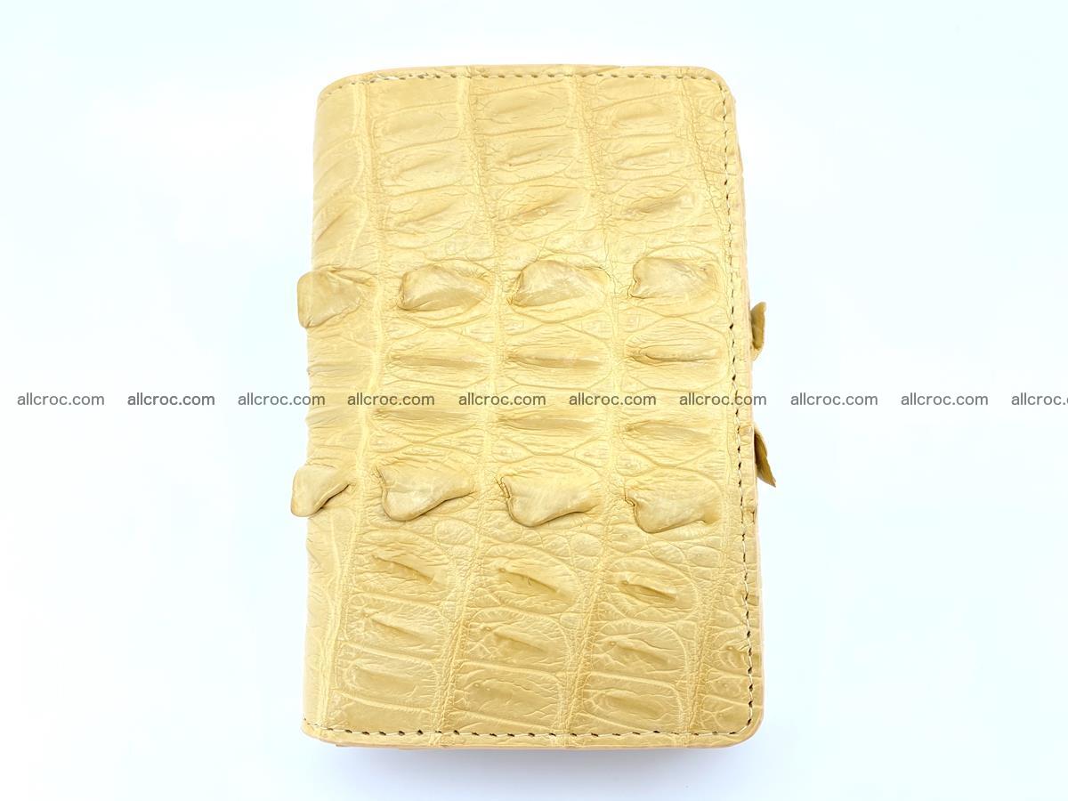 Crocodile skin wallet for women 403 Foto 2