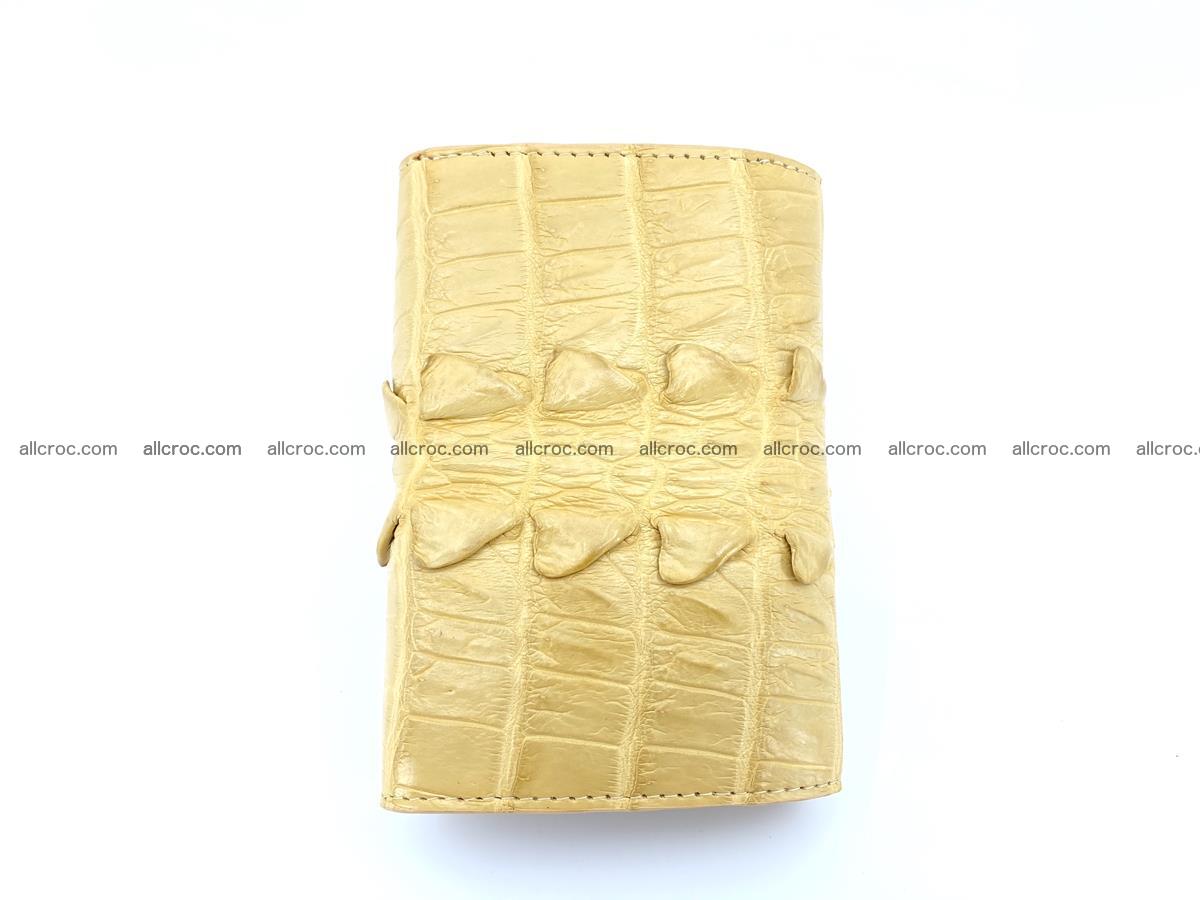 Crocodile skin wallet for women 403 Foto 3