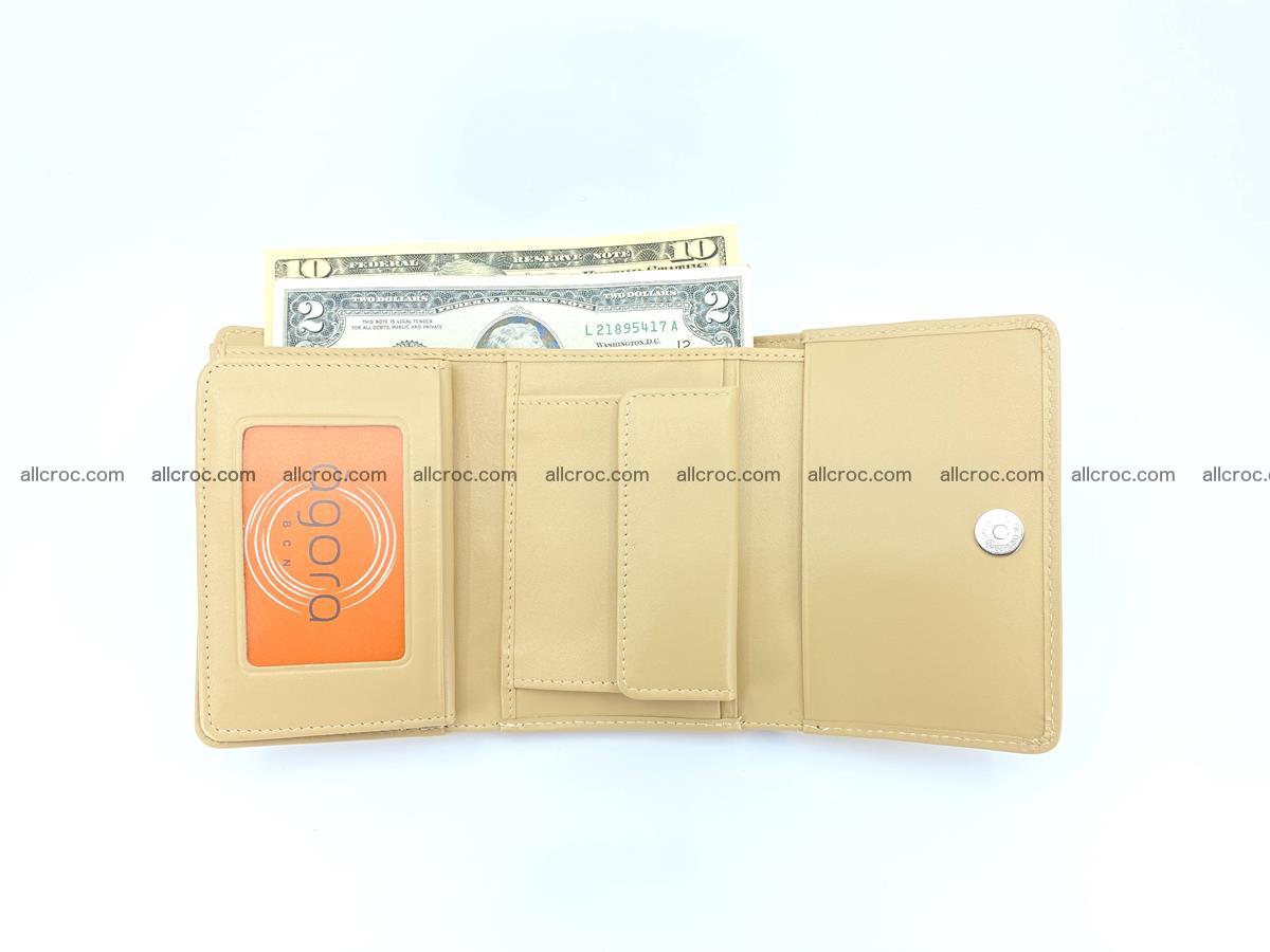 Crocodile skin wallet for women 403 Foto 6